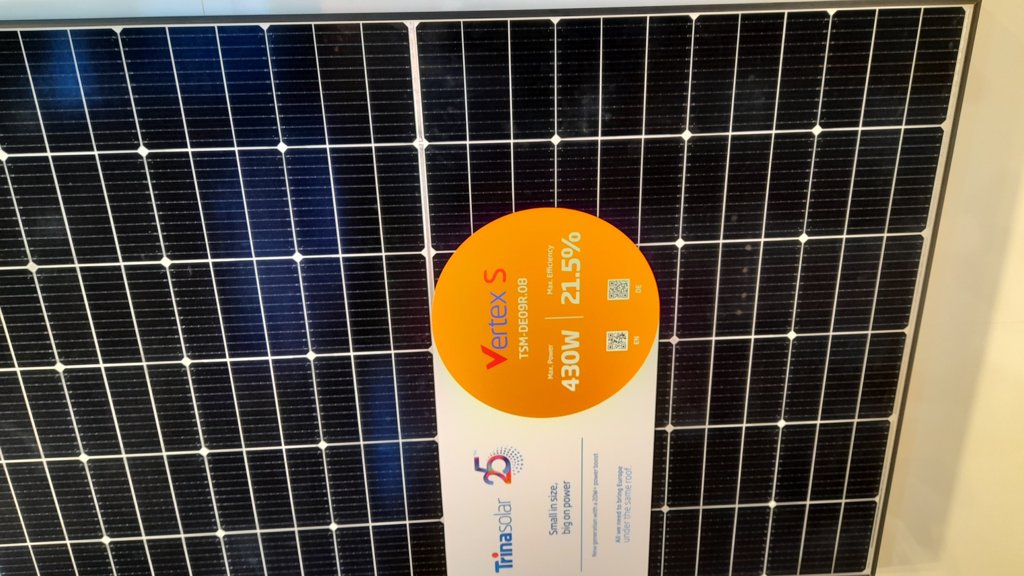 Módulo fotovoltaico Trina Vertex S R