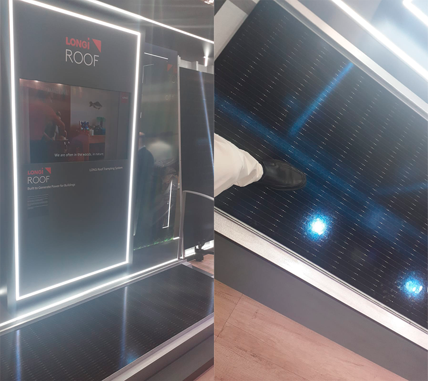 Módulo fotovoltaico de última generación Longi Roof