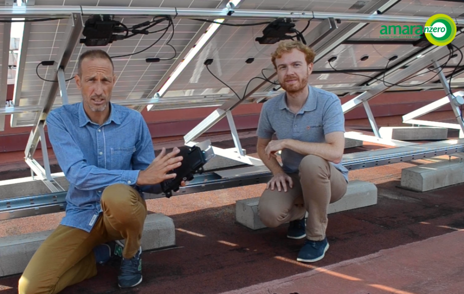 Microinversores Enphase en el Solar Lab de Amara NZero