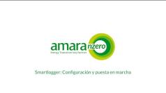 Smartlogger Configuración y puesta en marcha
