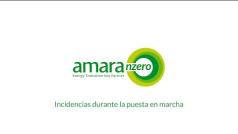 Incidencias durante la puesta en marcha